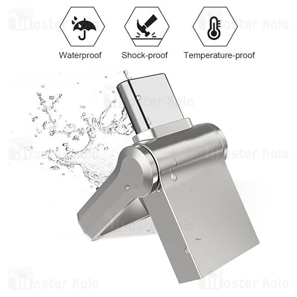 فلش مموری 128 گیگابایت Type-c وریتی Verity O512 USB 3.0 با قابلیت OTG